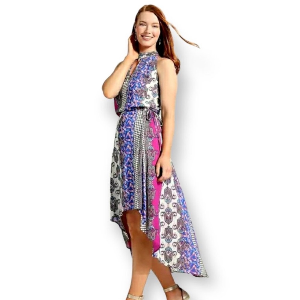 NEW Reba Sleeveless Halter Dress